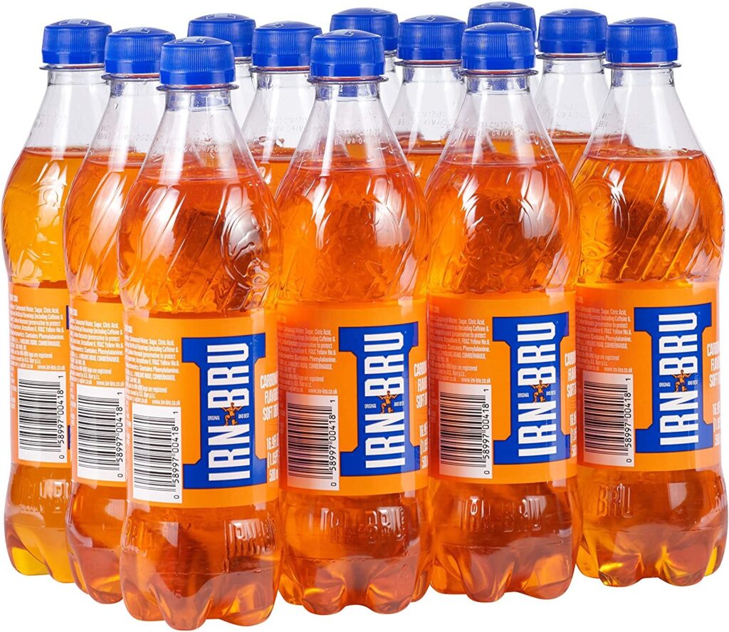 IRN BRU Bottles
